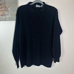 Liz CLAIRBONE  48% wool sweater